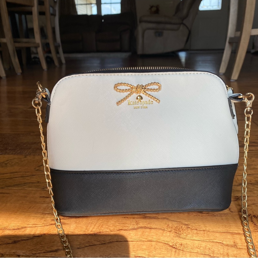 Kate Spade Black and White bag